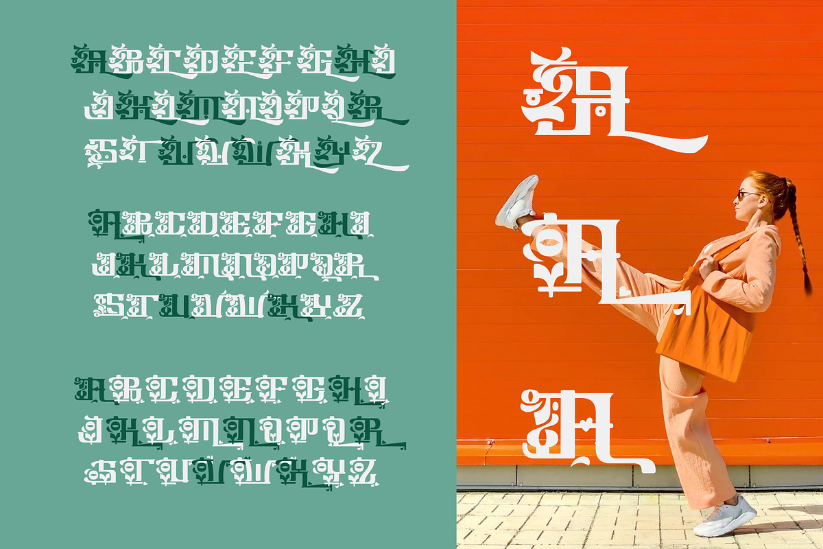Bongseon - Modern Korean Font, a Serif Font by madeDeduk (Photo 8 of 10)