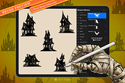 Halloween 209 Stamps Collection, a Brush Add-On by vectstudio (Thumbnail 28 of 39)