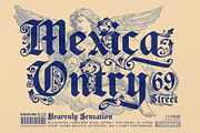 Black Kiyrand Typeface, a Blackletter Font by alit design (Thumbnail 14 of 17)