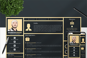 Infographic Resume Template - CV