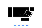 Minimal Tech Device Icons, an Illustration by designvectx (Thumbnail 2 of 3)