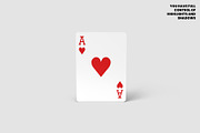 Playing Cards Mockups v4 - 14 Views, an Advertising Mockup by Illusiongraphic (Thumbnail 2 of 26)