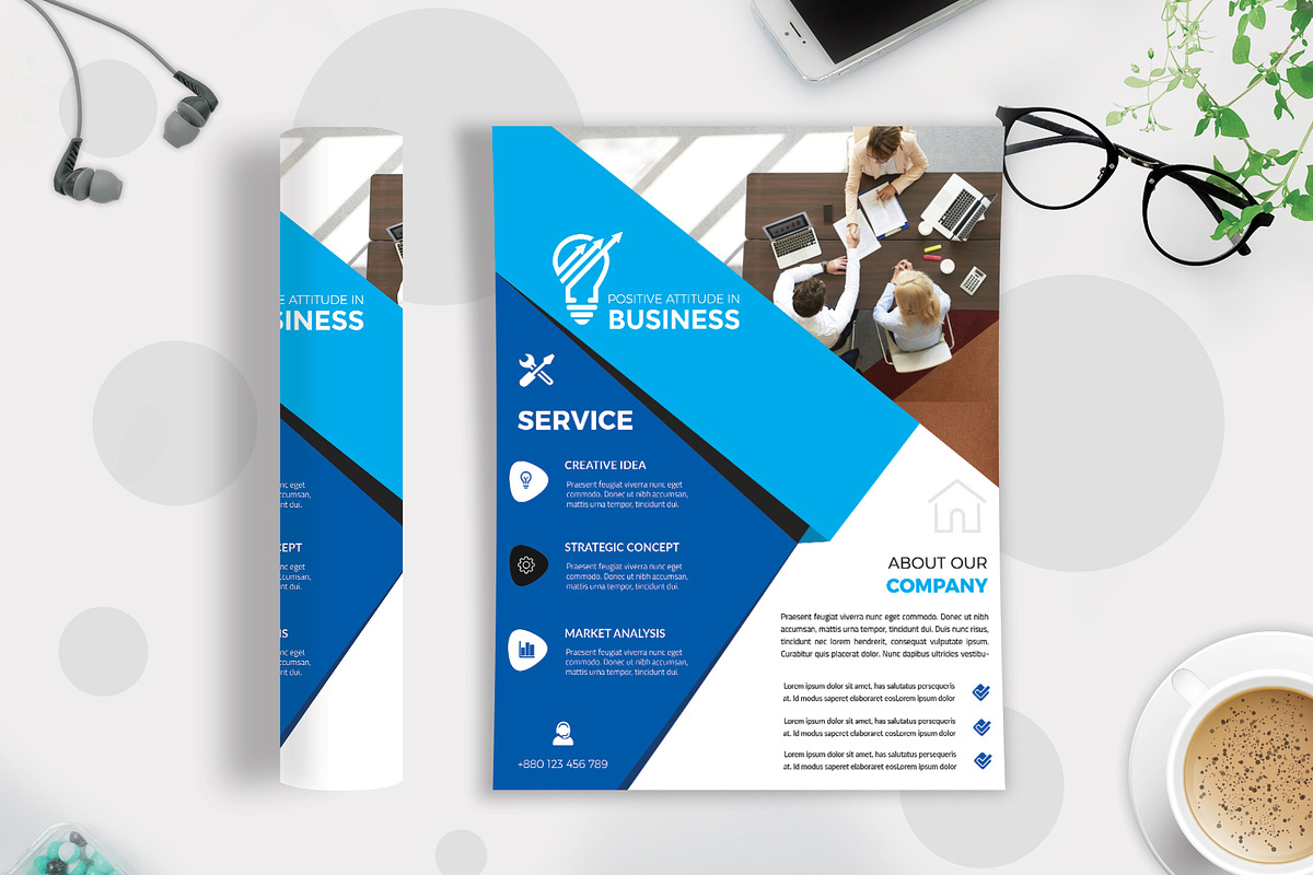 30+ Business Flyers Bundle, a Flyer Template by Imagine Design Studio (Photo 2 of 31)
