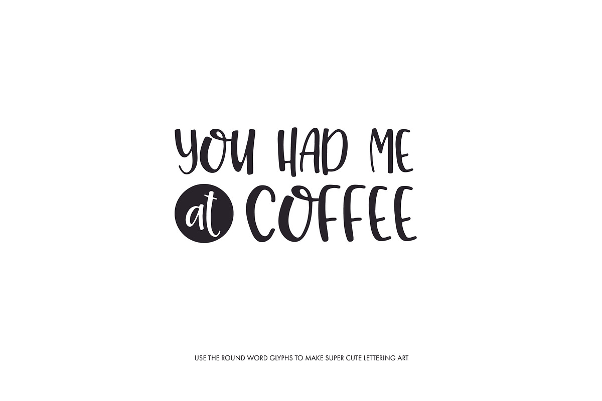 Cupcakes - a Hand Lettered Font preview 8