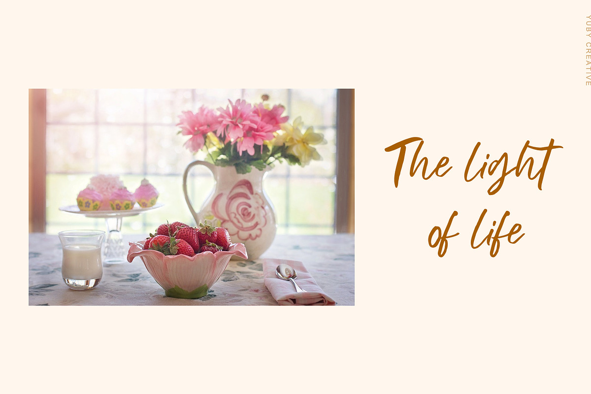 Onestep Handmade Brush Font, a Script Font by Yuby Creative (Photo 4 of 8)