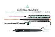 Hand Drawn Scribble Brushes, a Brush Add-On by Side Project (Thumbnail 2 of 7)