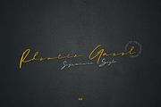 Rhoutte Ganol Signature, a Handwritten Font by madeDeduk (Thumbnail 1 of 10)