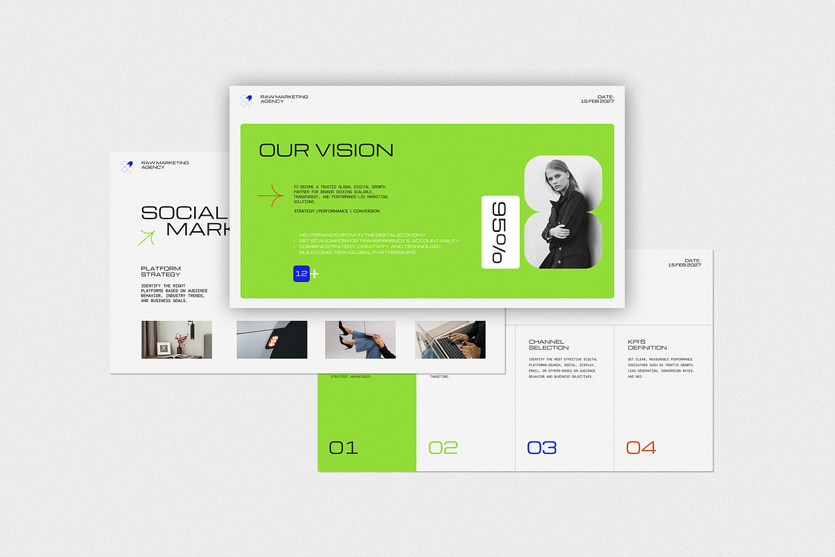 Digital Marketing Presentation, a Presentation Template by evgenystudio (Photo 6 of 9)