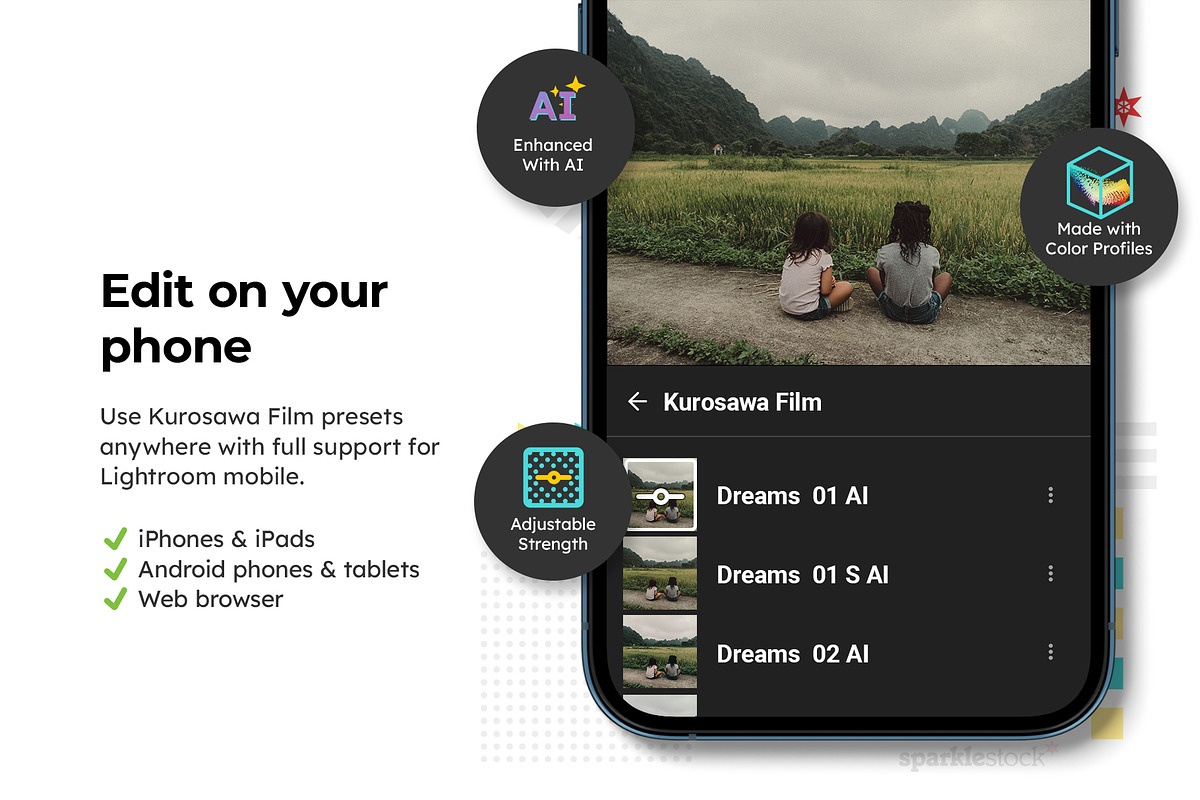 20 Kurosawa Film Lightroom Presets a, a Preset Add-On by SparkleStock (Photo 13 of 16)