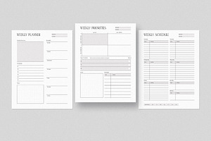 Premium Editable Planner Templates