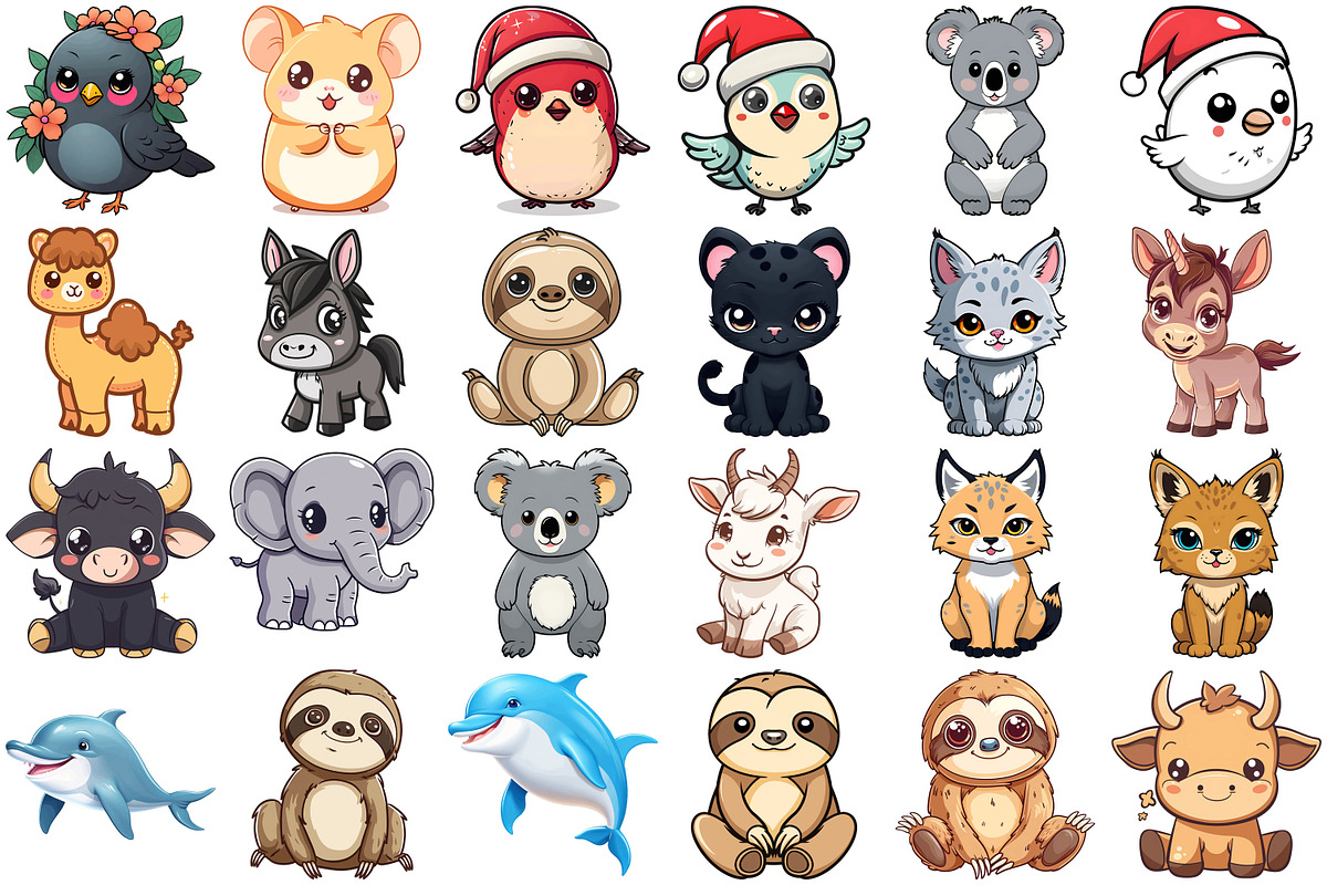 Cute Animals Png, an Animal Illustration by Forhadx5 (Photo 11 of 13)