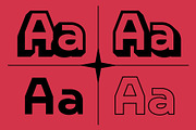 CS Halsey 3D, a Sans Serif Font by Craft Supply Co. (Thumbnail 3 of 8)