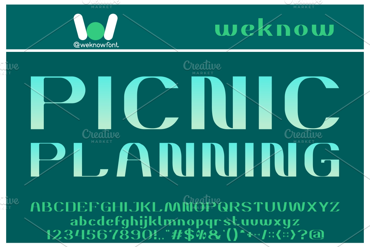 Daniel Font, a Font by weknow (Photo 5 of 5)