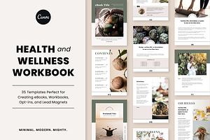 5-in-1 Canva Health Coach Bundle