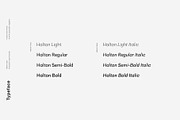 Halton - Modern Sans Serif Typeface, a Sans Serif Font by Cassandra Cappello (Thumbnail 2 of 5)