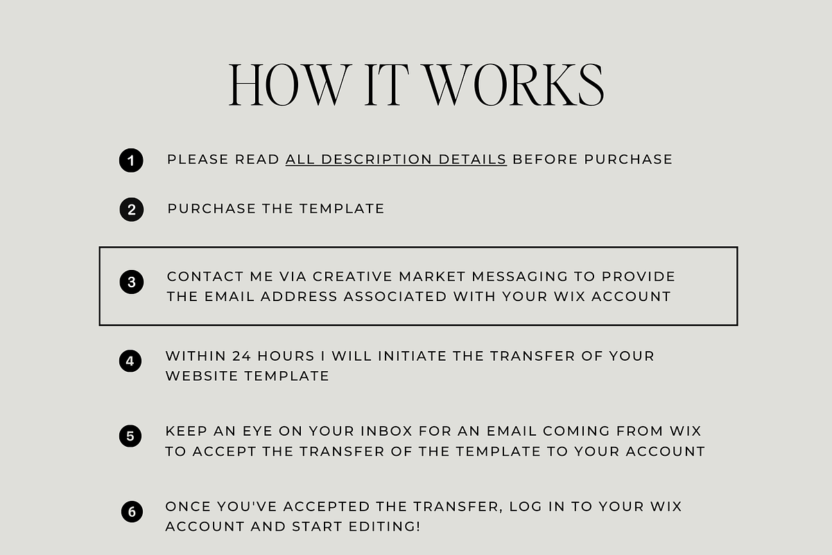 Wix Website Template for Services, a Wix Template by Ton Rêve Design Studio (Photo 6 of 6)