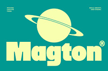Magton - Bold Display Font