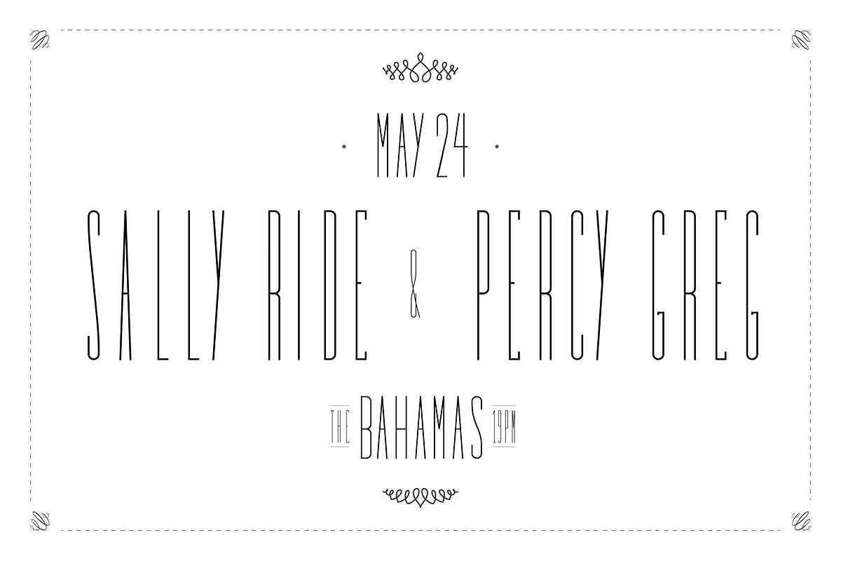 Bridal Sans Serif - Multi Weight preview 2