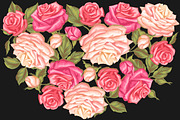 Sards with vintage roses., a Card Template by incomible (Thumbnail 2 of 3)