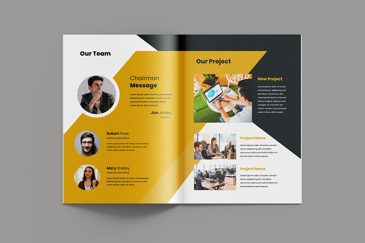 Company Brochure Design, a Brochure Template by afsar.hossain (Photo 4 of 7)