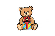 Cute Teddy Bear Love Vector Bundle, an Illustration by Designs_River (Thumbnail 18 of 51)