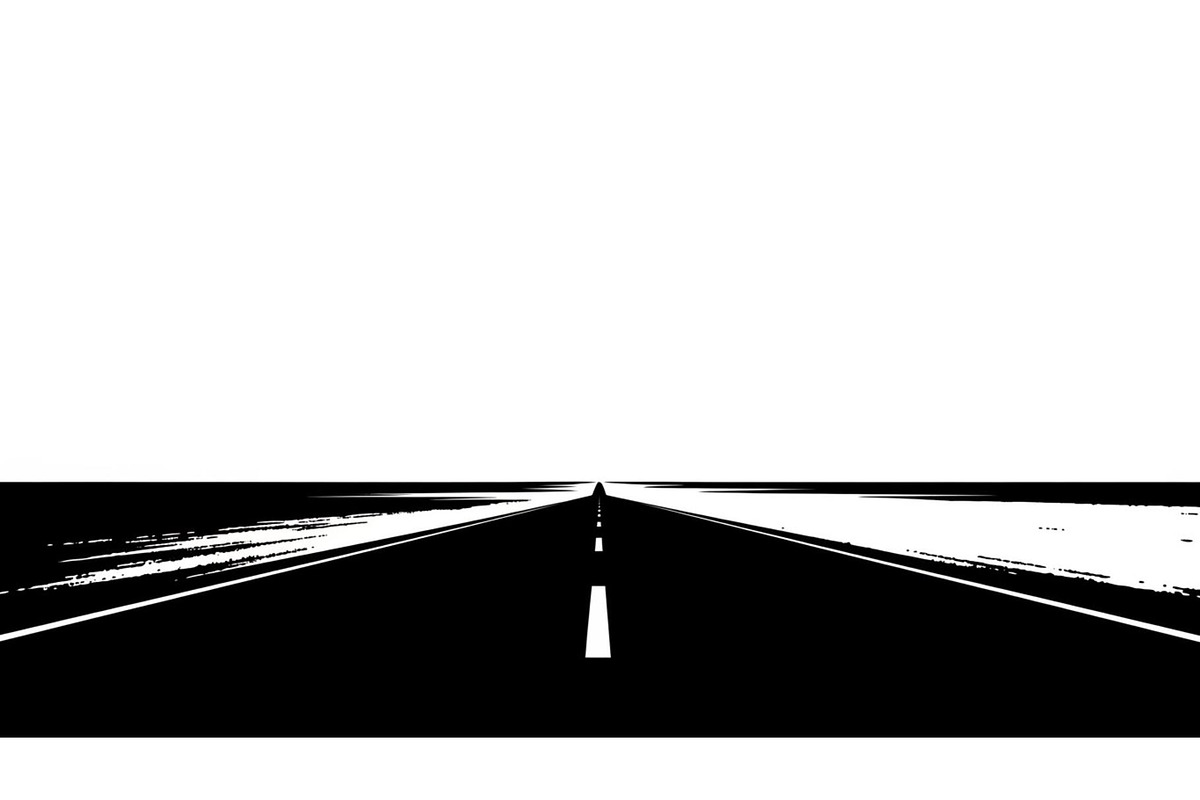 Desert Highway Silhouette Set, an Illustration by musafir_fashion (Photo 5 of 16)