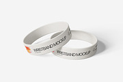 Silicone Wristband Mockup, a Product Mockup by MrLetters (Thumbnail 3 of 5)
