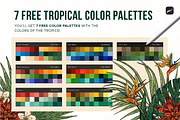 Tropical Stamp Brushes for Procreate, a Brush Add-On by Riveros Illustration (Thumbnail 6 of 14)