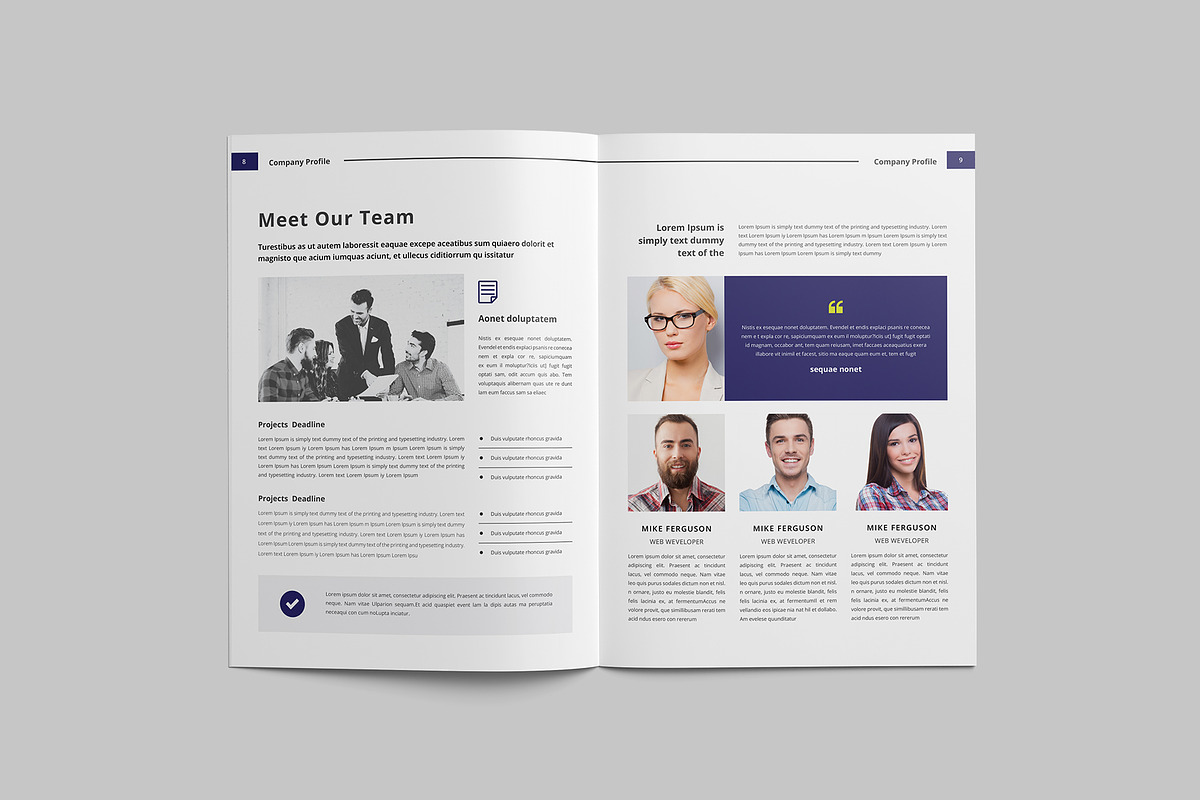 Proposal Business Brochure, a Brochure Template by Tanber Hossen (Photo 8 of 14)