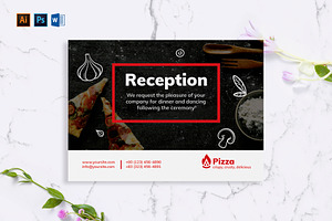 Pizza Greeting Card