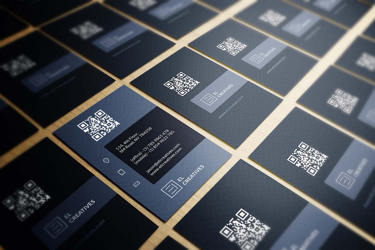 Corporate Blue Business Card, a Business Card Template by bouncy (Photo 3 of 4)