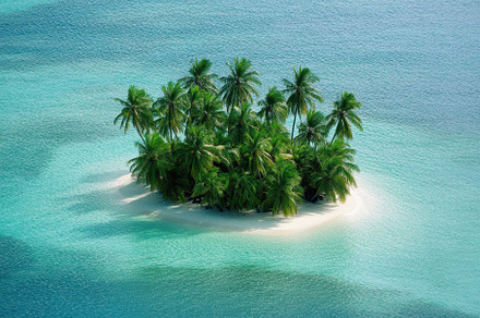 Secluded Tropical Island With Lush P, a Photo by Tanuart