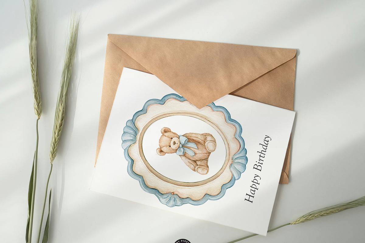 Blue Nursery Boyhood Charm, an Animal Illustration by PaintPixelCo (Photo 8 of 13)