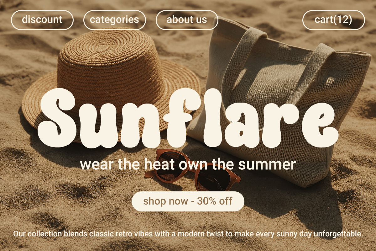 SunBeach - Food Font, a Handwritten Font by Mozatype (Photo 4 of 10)