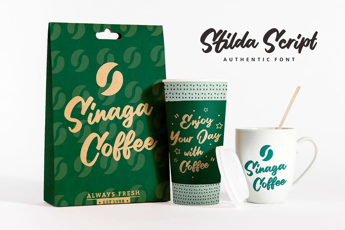 Stilda - Lovely Script Font preview 2