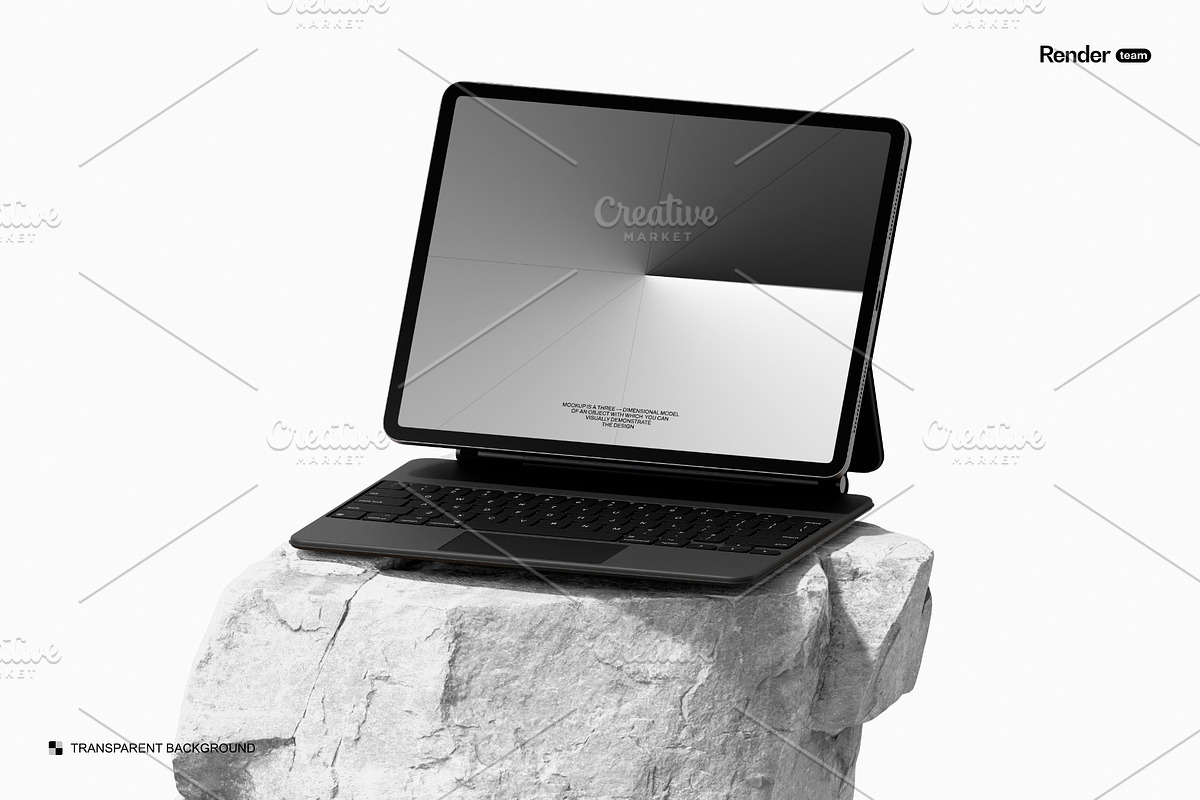 iPad Mockup Set, an iPad Mockup by Renderteam (Photo 7 of 16)