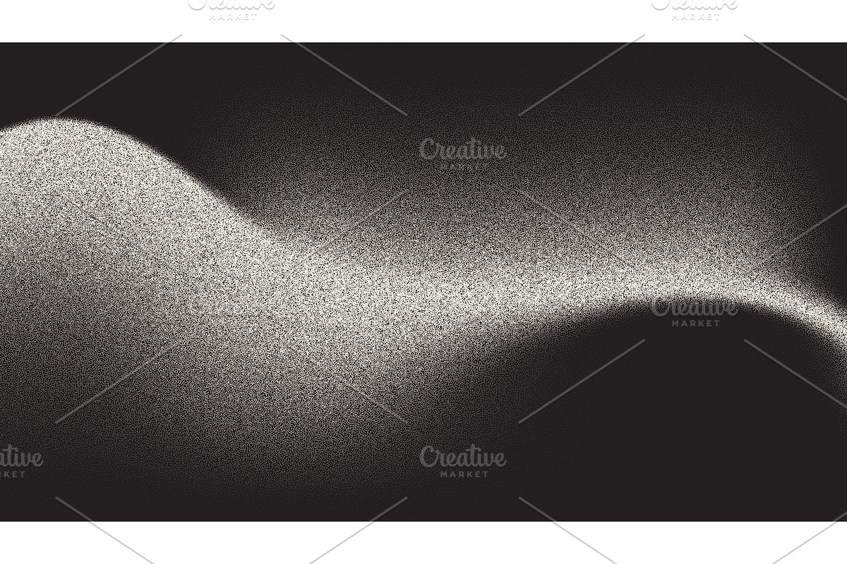 Wavy gradient background with grainy, an Illustration by art PVP - market