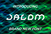 JALOM FONT, a Sans Serif Font by MaikoHatta (Thumbnail 1 of 3)