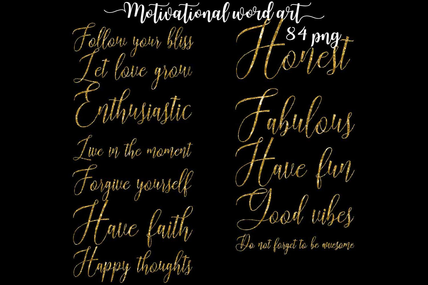 Motivational Word Art | Illustrations ~ Creative Market