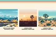 National Park Poster Illustrations, a Decorative Illustration by Vicarel Studios (Thumbnail 16 of 23)