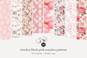 70 timeless pink seamless pattern, a Pattern Graphic by Poppy Lane Studio (Thumbnail 1 of 10)