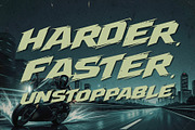 RageTrack - Fast Action Speed, a Sans Serif Font by HypeWorksCo (Thumbnail 5 of 15)