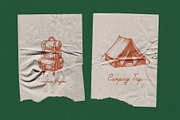 Camping Adventures - Illustrations, an Object Illustration by elliazidi.designs (Thumbnail 6 of 6)