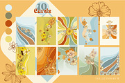 FLOWER SUMMER(nostalgia for the 70s), an Illustration by Collection by VY (Thumbnail 2 of 11)