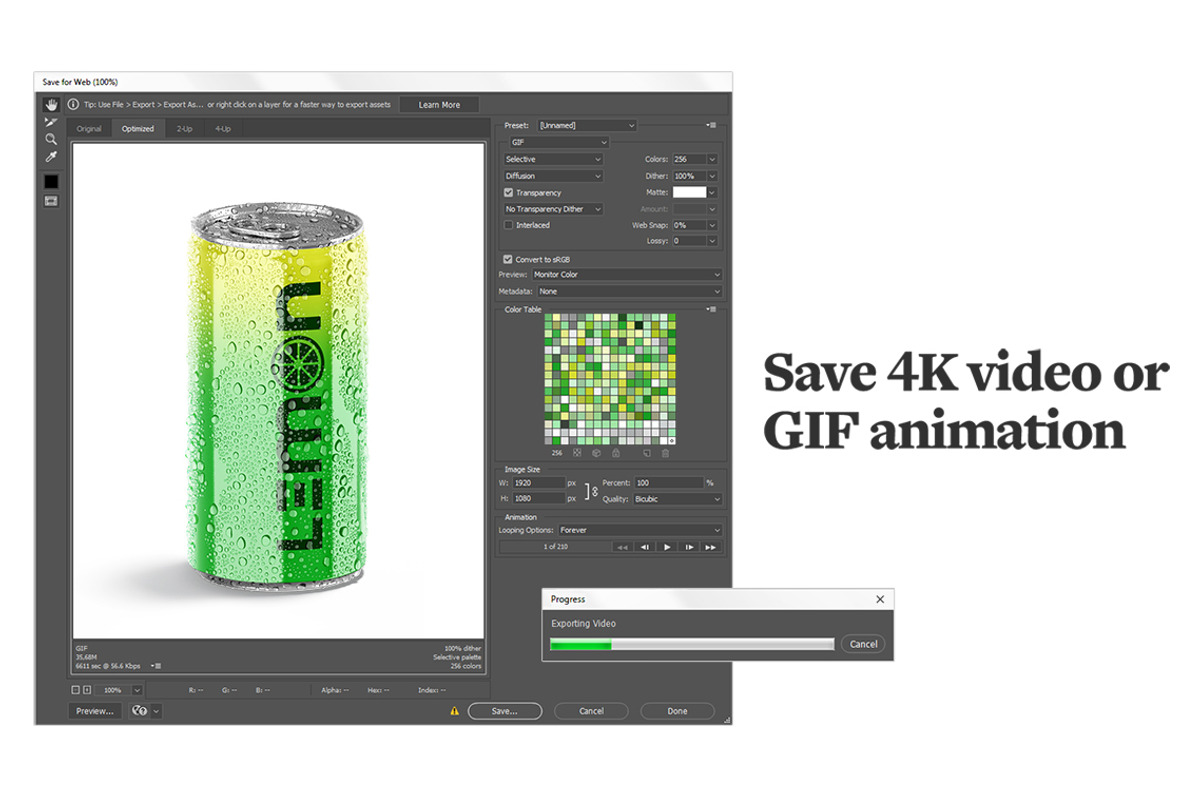 280ml Can Animated Mockup, a Packaging Mockup by rebrandy (Photo 7 of 11)