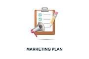 Business Plan 3D Icons Set Bundle, an Object Graphic by Aimagenarium@gmail.com (Thumbnail 6 of 21)