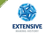Extensive Logo, a Branding & Logo Template by Web Design Label (Thumbnail 1 of 5)