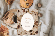 100 Autumn Backgrounds, a Background Graphic by PeDe Designs (Thumbnail 8 of 14)