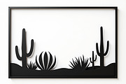 Wild Desert Cactus Scene Set, an Illustration by Creativeshirt (Thumbnail 14 of 15)