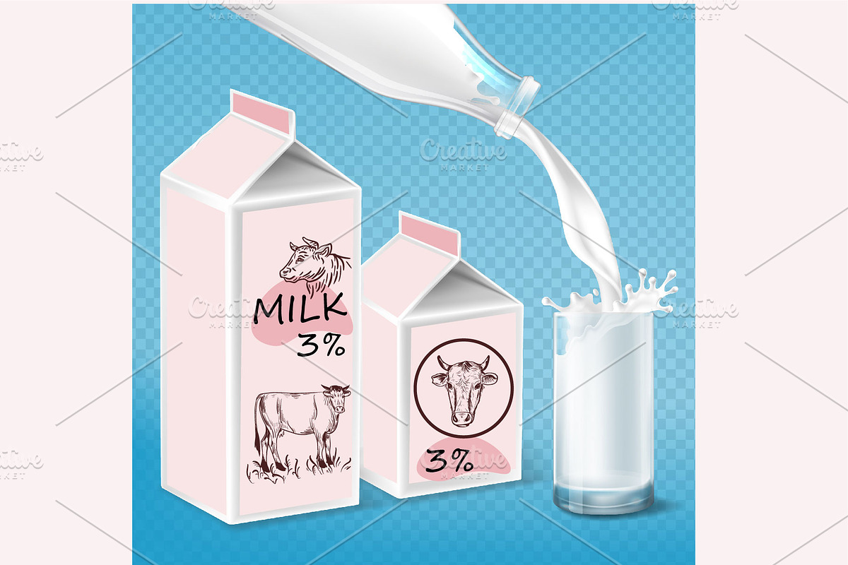 FARM ANIMALS, an Animal Illustration by IPVector (Photo 6 of 8)
